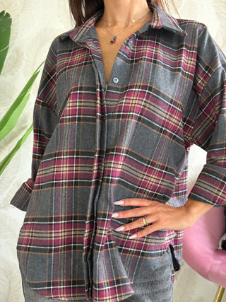 Camicia quadri flanella