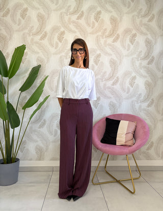 Pantalone gessato